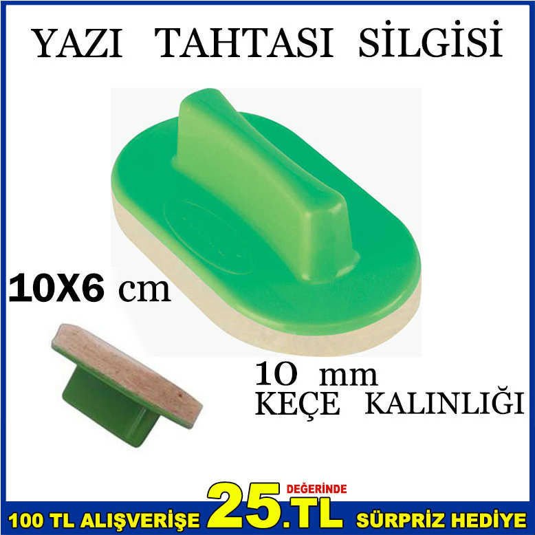 EN KULLANIŞLI ORJİNAL KEÇE YAZI TAHTASI SİLGİSİ