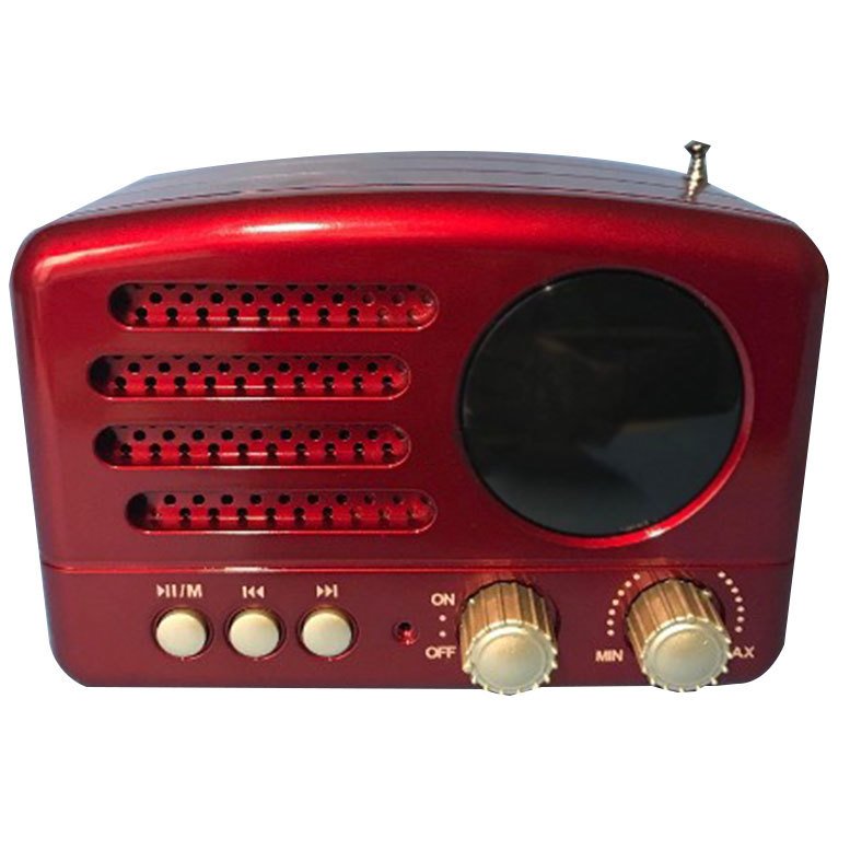 Meier M162BT Klasik Yeni Model Radyo Bluetooth-Usb-TFCARD Nostaljik Portatif Müzik Çalar