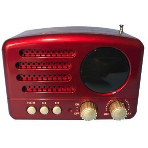 Meier M162BT Klasik Yeni Model Radyo Bluetooth-Usb-TFCARD Nostaljik Portatif Müzik Çalar