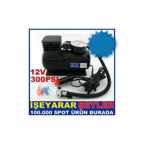 12volt 300 Psı Araba,Bisiklet,Motorsiklet Lastiği Şişirme Hava Kompresörü,Oto Lastik Şişirme Motoruyeni