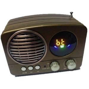 Meier M163BT Klasik Yeni Model Radyo Bluetooth-Usb-TFCARD Nostaljik Portatif Müzik Çalar