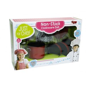 Emaye 11 Parça Yapışmaz Tencere Seti Oyuncak