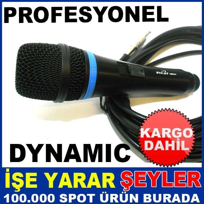 PROFESYONEL SESLENDİRME VE SAHNE MİKROFONU KD
