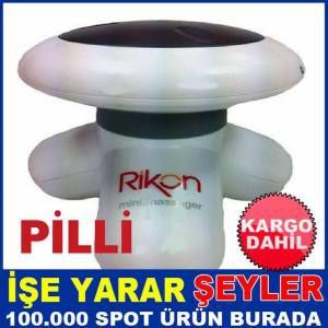 Vibrasyonlu Pilli Masaj Aleti Rikon Rkn-15 Bütün Vücut İçin Mini Masaj Aleti