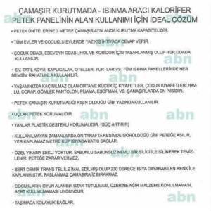 Askısı 5 Telli Portatif Kalorifer Tipi Hızlı Çamaşır Kurutmalığı