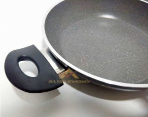 EZME ALÜMİNYUM GRANİT DÖKÜM ÇİFT KULP TAVA 22cm