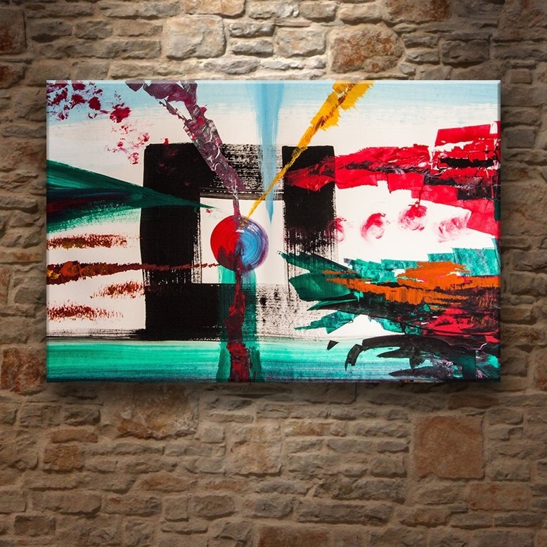 SANAT TERAPİSİ 7 değişen ölçü ORİJİNAL KANVAS TABLO