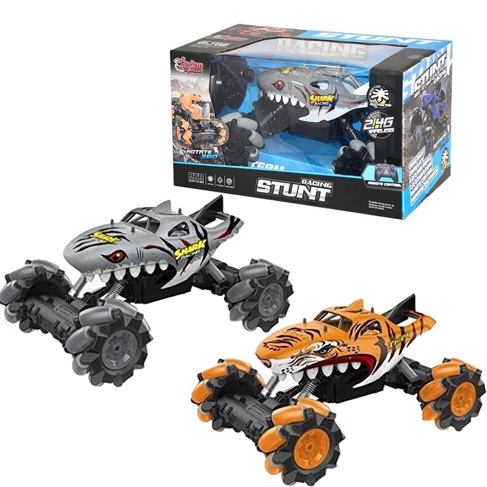 Uzaktan Kumandalı Şarjlı Canavar Köpek Balığı Araba