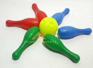 7 PARÇALI SET OYUNCAK BOWLİNG SETİ MİNİ BOY
