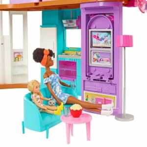 Barbie Tatil Evi Oyun Seti HCD50 Yeni
