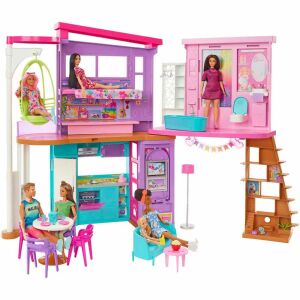 Barbie Tatil Evi Oyun Seti HCD50 Yeni