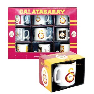 GALATASARAY DESENLİ SAPLI SERAMİK KUPA BARDAK