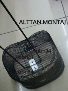 Sağlam Dayanıklı Büyük Boy Bisiklet Sepeti,Klasik Ön Sepet,Gidona Monte Bisiklet Scooter Sepeti abn