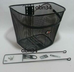 Sağlam Dayanıklı Büyük Boy Bisiklet Sepeti,Klasik Ön Sepet,Gidona Monte Bisiklet Scooter Sepeti abn