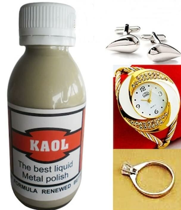 Tüm madenler için sihirli metal parlatıcı kaol