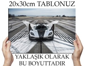 KONESING UÇUŞA HAZIR 6 değişen ölçü ORİJİNAL KANVAS TABLO