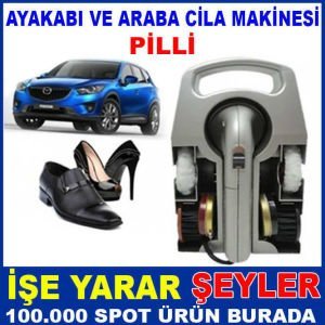 PİLLİ AYAKKABI BOYAMA VE ARABA CİLASI MAKİNESİ