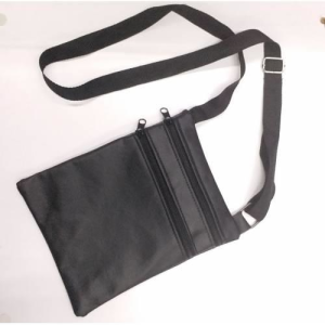 Geniş Boyun Askısı Ayarlı,2 Cepli Fermuarlı Büyük Çanta,20x16cm,Cep Telefonluk %100 Güvenli Cüzdan