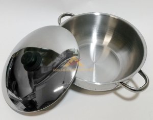 26cm İNDÜKSİYON KAPSÜL TABAN 6lt ÇELİK BASIK KARNIYARIK TENCERESİ