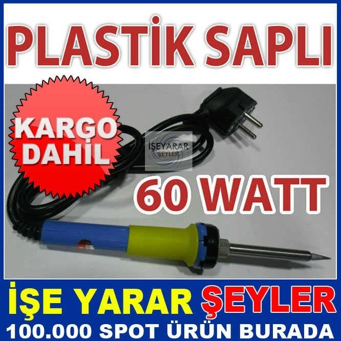 ELEKTRİKLİ KALEM TİPİ LEHİM HAVYA 60 WATT-KD