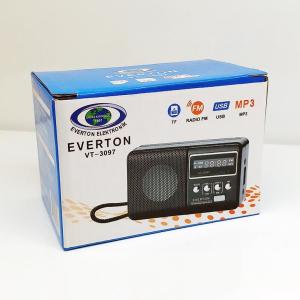 Fm Radyo Usb Sd Kart Girişli Şarjlı Müzik Kutusu Everton VT-3097