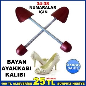 Ücretsiz Kargo 34-38 NUMARA BAYANLAR İÇİN YAYLI AYAKKABI KALIBI