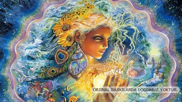 100x70cm ÇERÇEVELİ CANVAS TABLO FANTASY A01010