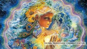 100x70cm ÇERÇEVELİ CANVAS TABLO FANTASY A01010