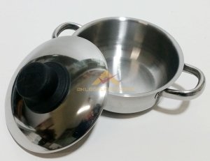 14cm İNDÜKSİYON ÇELİK KAPSÜL TABAN 1lt MİNİ ÇELİK SOS TENCERESİ