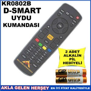DSMART UYDU CİHAZI Receiver KUMANDASI KR0802B