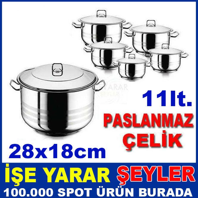 28x18cm ARIAN GASTRO DERİN ÇELİK TENCERE