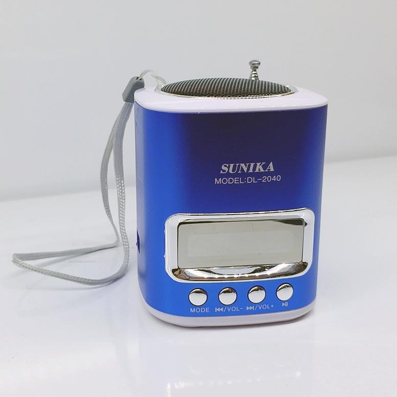 Fm Radyo Usb Sd Kart Girişli Şarjlı Müzik Kutusu Sunika DL-2040