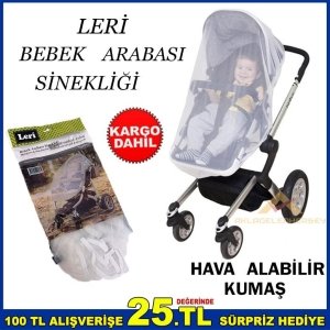 LERİ POLYESTER BEBEK ARABASI SİNEKLİĞİ KD