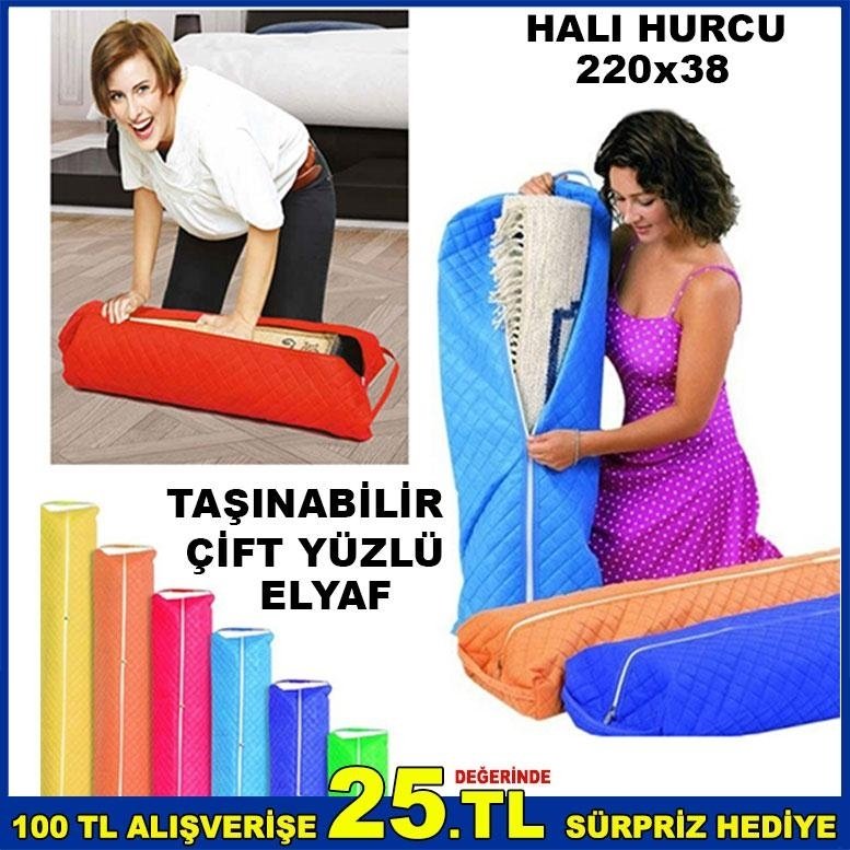 220x38cm HİJYENİK ELYAF HALI KİLİM PASPAS HURCU