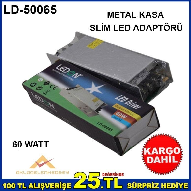 60 WATT 5 AMPER SLİM METAL KASA LED ADAPTÖR