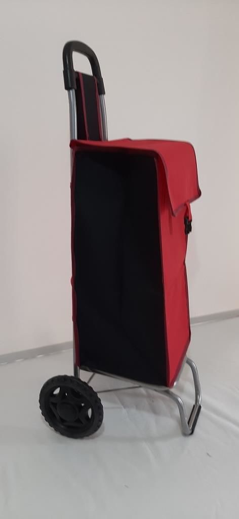 Katlanıp Ayrılabilir Metal Gövde Sağlam Pazar Arabası Yıkanabilir