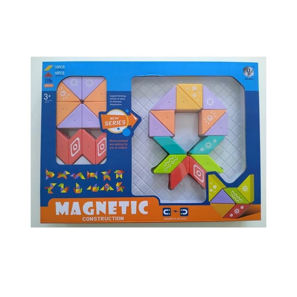 26 Parça Manyetik Zeka Blokları