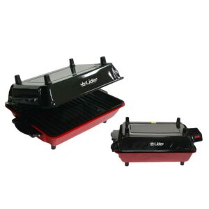 KAPAKLI ELEKTRİKLİ IZGARA PROGIRLL  1100 WATT YANMAZ YAPIŞMAZ TABAN