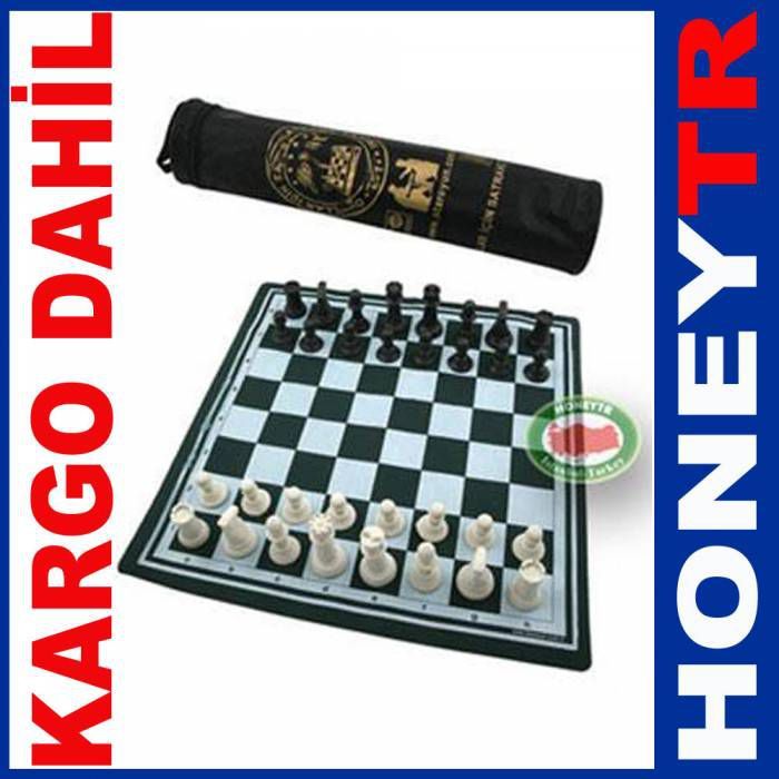 OKULLARA ÖZEL TAŞIMA ÇANTALI RULO SATRANÇ TAKIMI 48x48cm OYUN ŞİLTESİ BOYUTU İLE HER MASAYA UYUMLU