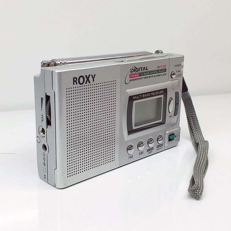 Pilli Portatif Dijital Alarmlı 10 Band Dünya Radyosu Roxy Rxy-330