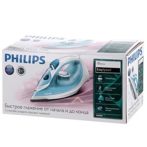 Philips GC1028 2000W Seramik Tabanlı Buharlı Ütü Damlama Önleyici