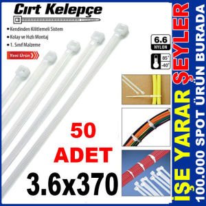 3.6x370mm KENDİNDEN KİLİTLEMELİ CIRT KELEPÇE 