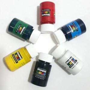 YIKANABİLİR SOLMAZ DÖKÜLMEZ 6 FARKLI RENKTE NOVA KUMAŞ BOYASI