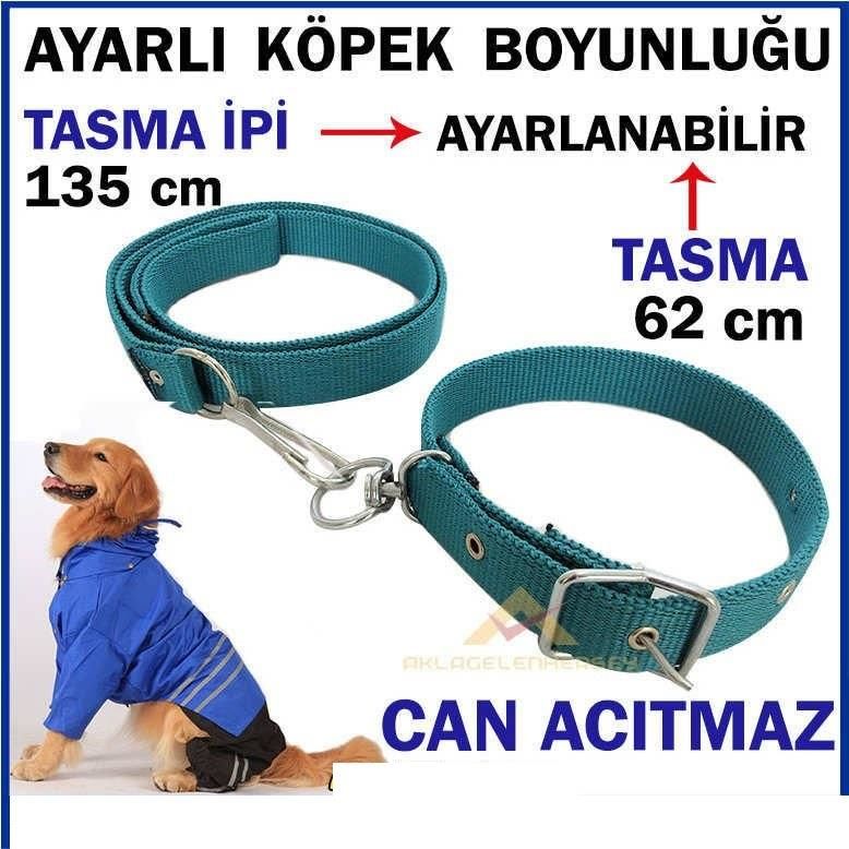 ÖZEL DOKUMA PALASKA KUMAŞ SAĞLAM KÖPEK TASMASI