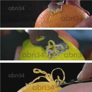 Paslanmaz Çelik Düzenli Limon Kabuğu Soyucu,Pratik Peeling Rende