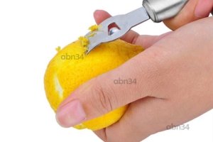 Paslanmaz Çelik Düzenli Limon Kabuğu Soyucu,Pratik Peeling Rende