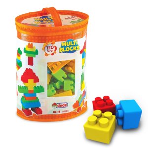120 Parça Özel Çantalı Büyük Boyutlu Eğitici 1. Kalite Lego Seti