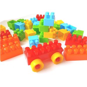 120 Parça Özel Çantalı Büyük Boyutlu Eğitici 1. Kalite Lego Seti