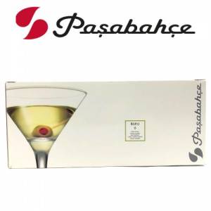 Paşabahçe 44410 Bistro 6'lı Geniş Kadeh Martini Bardağı