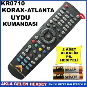 ATLANTA UYDU CİHAZI Receiver KUMANDASI KR0710